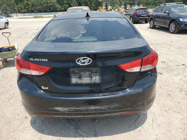 KMHDH4AE1DU716590 - 2013 HYUNDAI ELANTRA GLS BLACK photo 6