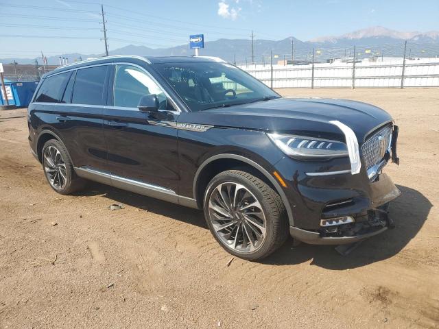5LM5J7XC8MGL03920 - 2021 LINCOLN AVIATOR RESERVE შავი ფოტო 4