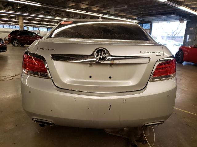 1G4GE5EV6AF322735 - 2010 BUICK LACROSSE CXS SILVER photo 6