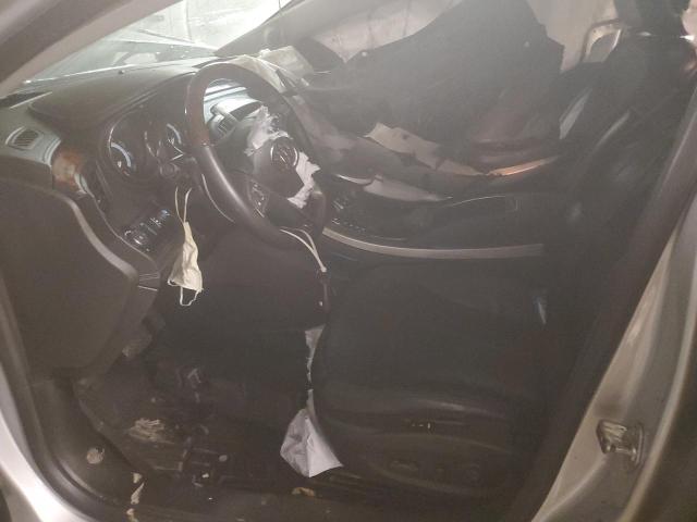 1G4GE5EV6AF322735 - 2010 BUICK LACROSSE CXS SILVER photo 7