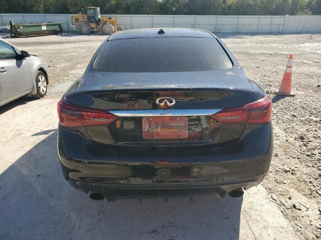 JN1EV7AR4JM437476 - 2018 INFINITI Q50 LUXE BLACK photo 6