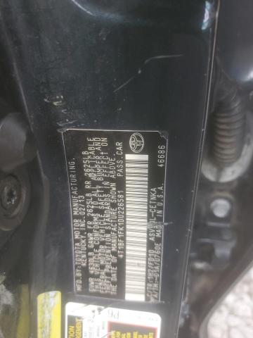 4T1BF1FK1DU226581 - 2013 TOYOTA CAMRY L GRAY photo 12