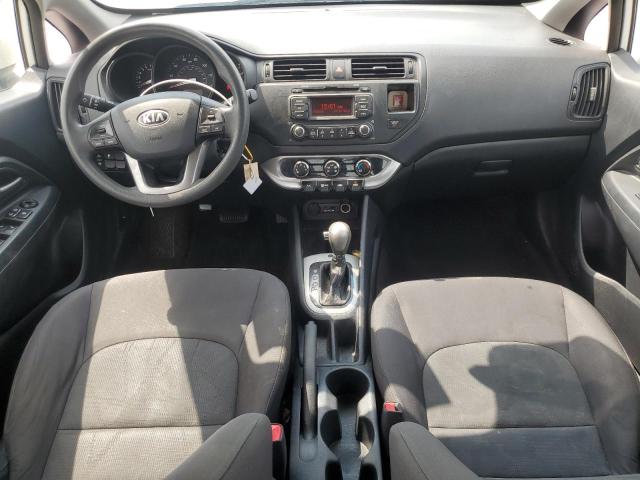 KNADM4A35D6256401 - 2013 KIA RIO LX WHITE photo 8
