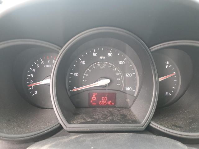 KNADM4A35D6256401 - 2013 KIA RIO LX WHITE photo 9