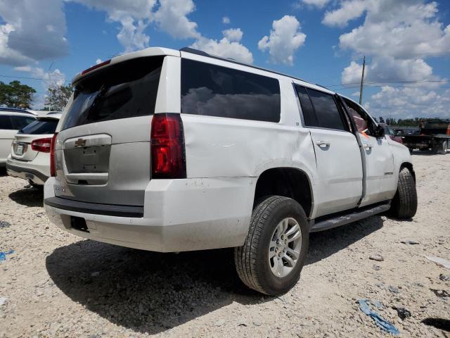 1GNSKHKC4KR385299 - 2019 CHEVROLET SUBURBAN K1500 LT WHITE photo 3