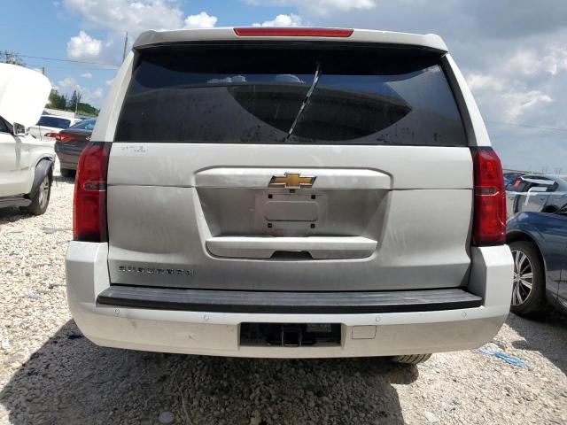 1GNSKHKC4KR385299 - 2019 CHEVROLET SUBURBAN K1500 LT WHITE photo 6