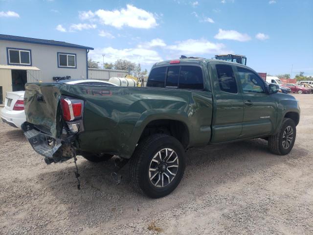 3TYRZ5CN1NT017819 - 2022 TOYOTA TACOMA ACCESS CAB Жасыл фото 3