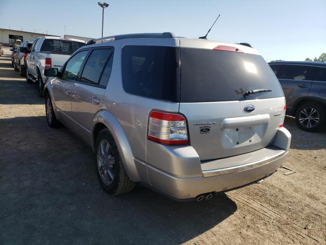 1FMDK03W08GA40458 - 2008 FORD TAURUS X L SILVER photo 3