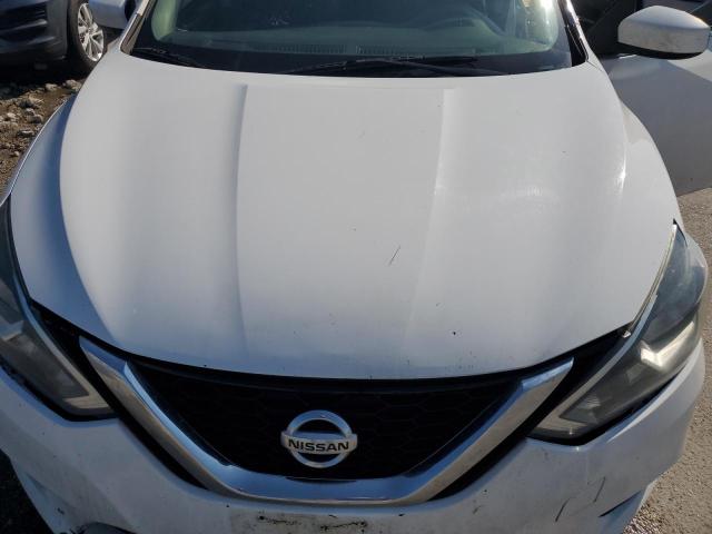 3N1AB7AP7KY205314 - 2019 NISSAN SENTRA S WHITE photo 11