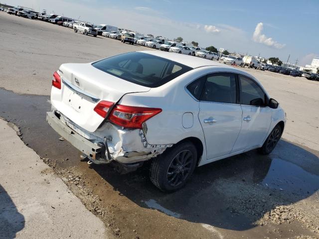 3N1AB7AP7KY205314 - 2019 NISSAN SENTRA S WHITE photo 3