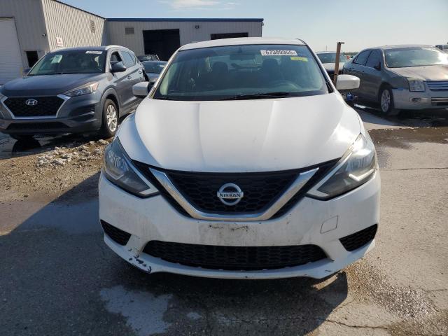 3N1AB7AP7KY205314 - 2019 NISSAN SENTRA S WHITE photo 5