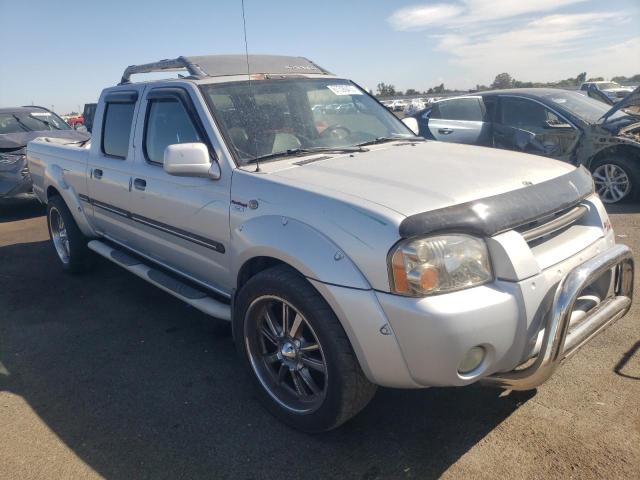 1N6MD29X32C322261 - 2002 NISSAN FRONTIER CREW CAB SC SILVER photo 4