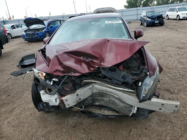 19XFB2F82DE098667 - 2013 HONDA CIVIC EX BURGUNDY photo 5