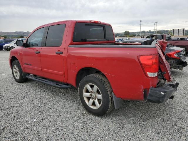 1N6AA0EK0CN300766 - 2012 NISSAN TITAN S RED photo 2