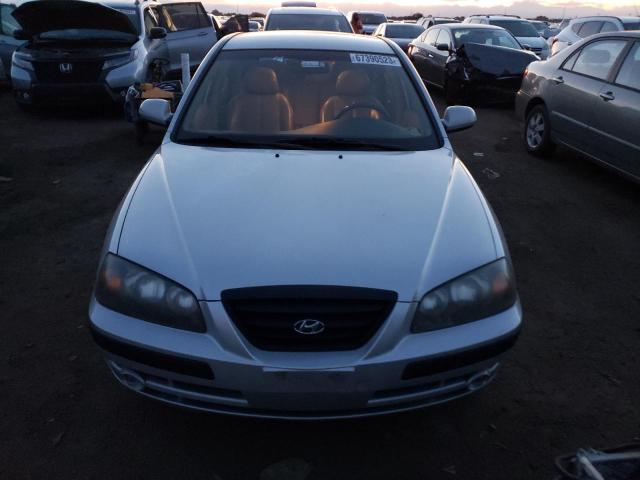 KMHDN56D34U107905 - 2004 HYUNDAI ELANTRA GLS SILVER photo 5