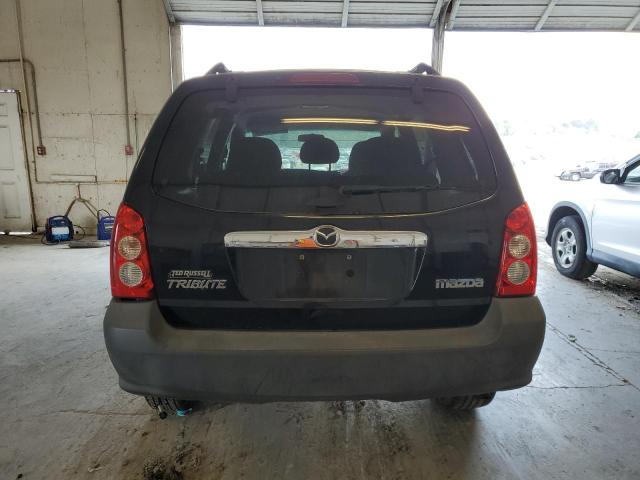 4F2YZ92Z46KM32614 - 2006 MAZDA TRIBUTE I BLACK photo 6