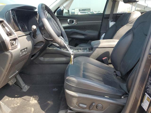 KNDRHDLG6P5153348 - 2023 KIA SORENTO EX BLACK photo 7