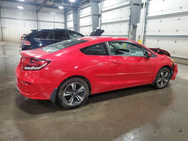 2HGFG3B81FH506274 - 2015 HONDA CIVIC EX RED photo 3