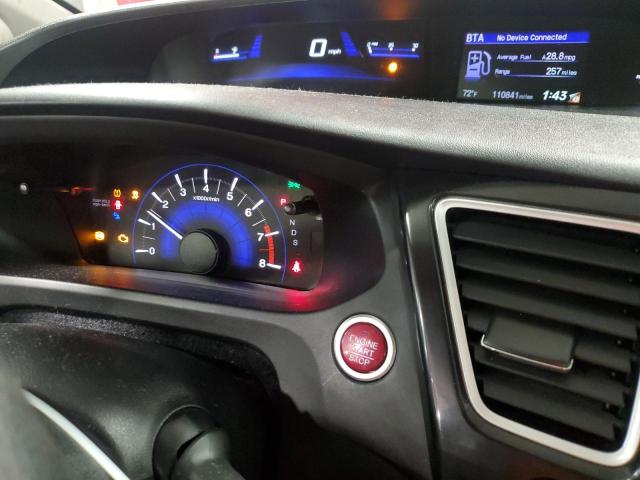 2HGFG3B81FH506274 - 2015 HONDA CIVIC EX RED photo 9