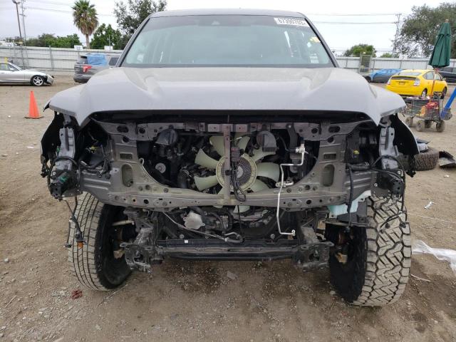 5TFLA5DB8PX064582 - 2023 TOYOTA TUNDRA CREWMAX SR GRAY photo 5