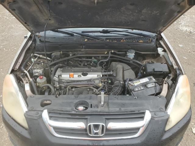 JHLRD78854C005524 - 2004 HONDA CR-V EX GOLD photo 12