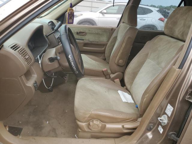 JHLRD78854C005524 - 2004 HONDA CR-V EX GOLD photo 7