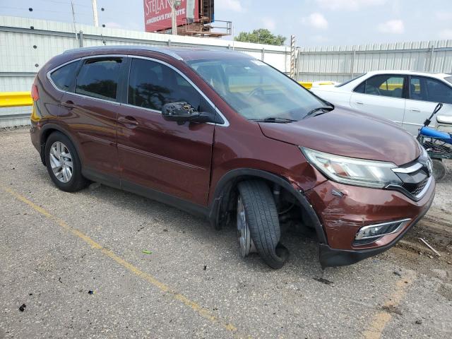 2HKRM4H71FH616208 - 2015 HONDA CR-V EXL 棕色 照片 4