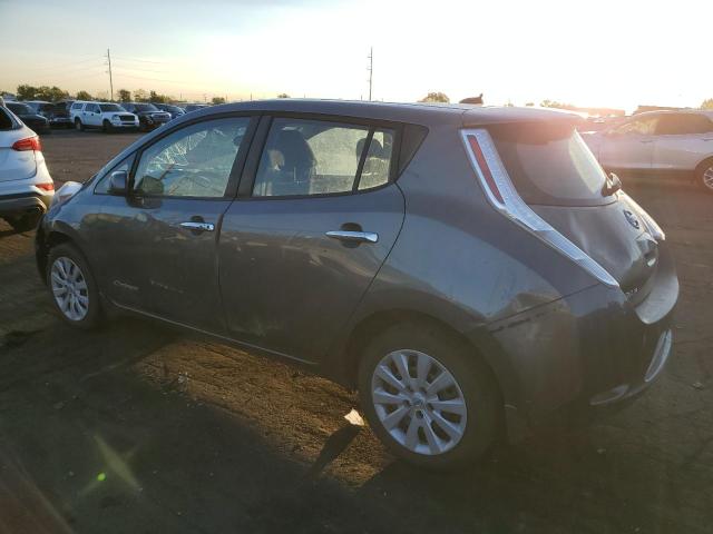 1N4BZ0CP2HC306205 - 2017 NISSAN LEAF S GRAY photo 2