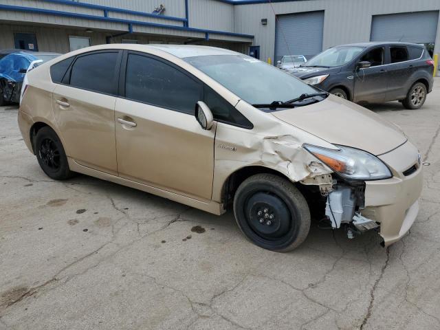 JTDKN3DU6A0233438 - 2010 TOYOTA PRIUS TAN photo 4