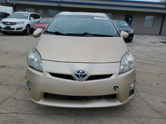 JTDKN3DU6A0233438 - 2010 TOYOTA PRIUS TAN photo 5