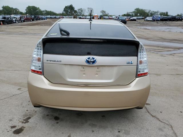 JTDKN3DU6A0233438 - 2010 TOYOTA PRIUS TAN photo 6