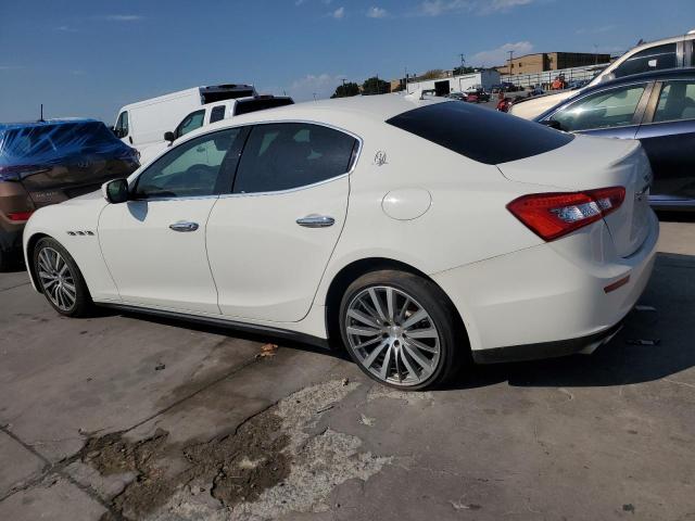 ZAM57XSA0G1172349 - 2016 MASERATI GHIBLI WHITE photo 2