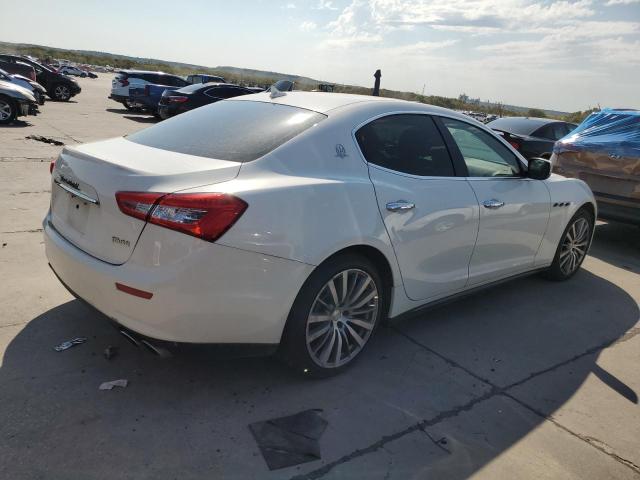 ZAM57XSA0G1172349 - 2016 MASERATI GHIBLI WHITE photo 3