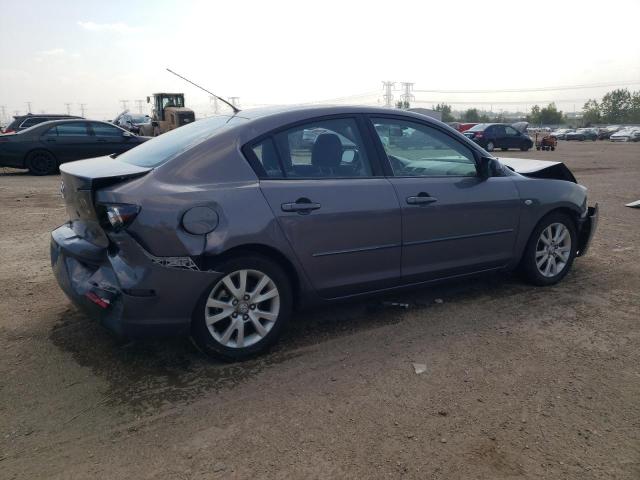 JM1BK12F181821091 - 2008 MAZDA 3 I GRAY photo 3
