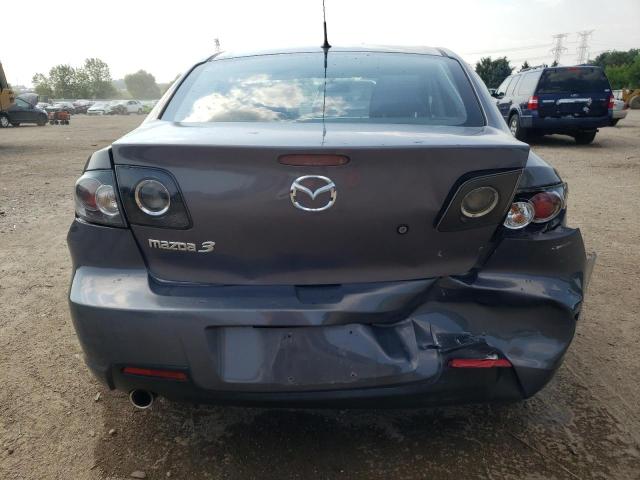 JM1BK12F181821091 - 2008 MAZDA 3 I GRAY photo 6