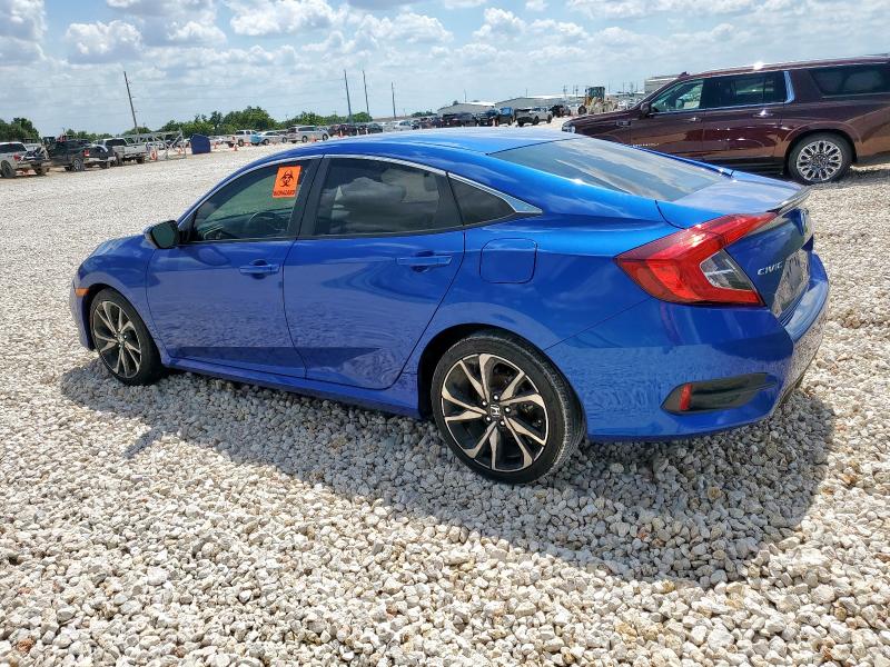 2HGFC2F89MH554571 - 2021 HONDA CIVIC SPORT Blau Foto 2