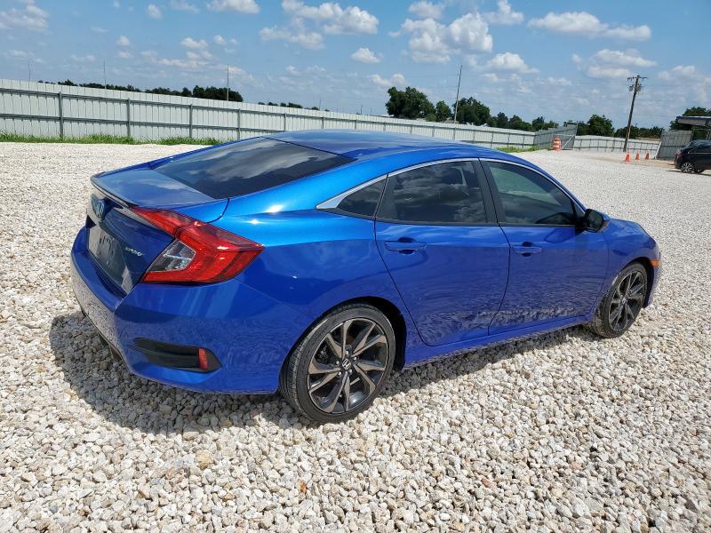 2HGFC2F89MH554571 - 2021 HONDA CIVIC SPORT Blau Foto 3