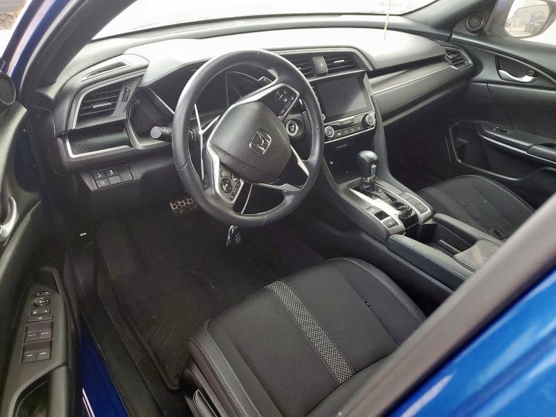 2HGFC2F89MH554571 - 2021 HONDA CIVIC SPORT Blau Foto 8