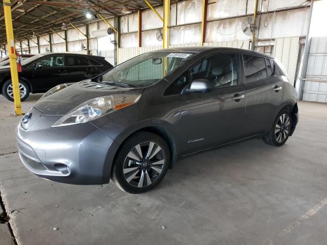 1N4BZ0CPXHC302466 - 2017 NISSAN LEAF S GRAY photo 1