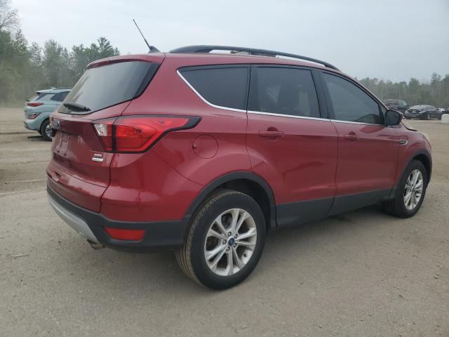1FMCU0HD3KUB40382 - 2019 FORD ESCAPE SEL 红色 照片 3