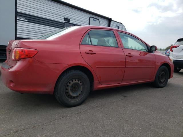 1NXBU40E49Z137332 - 2009 TOYOTA COROLLA BASE RED photo 3