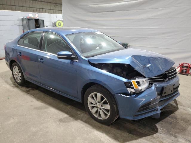 3VWD17AJ1FM423722 - 2015 VOLKSWAGEN JETTA SE BLUE photo 4