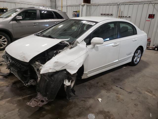 19XFA1F66BE003956 - 2011 HONDA CIVIC LX-S أبيض صورة 1