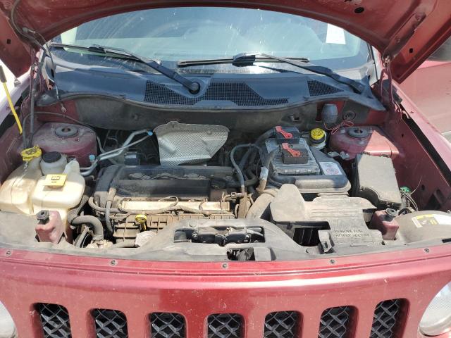 1C4NJPBA3FD281472 - 2015 JEEP PATRIOT SPORT 勃艮第红 照片 12