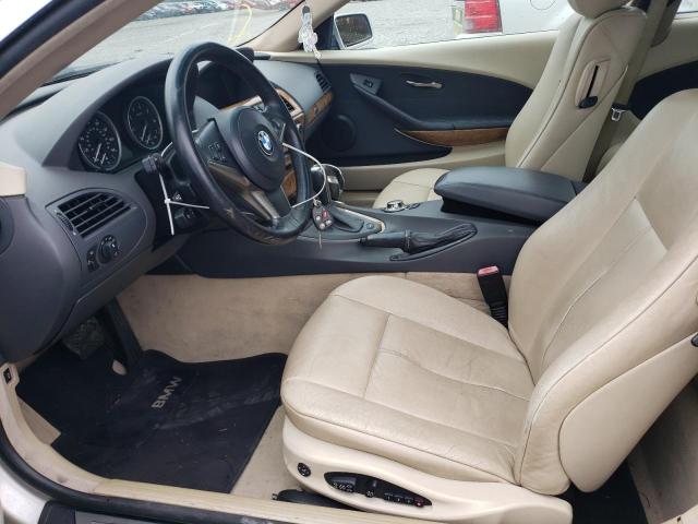 WBAEH73444B190415 - 2004 BMW 645 CI AUTOMATIC TAN photo 7