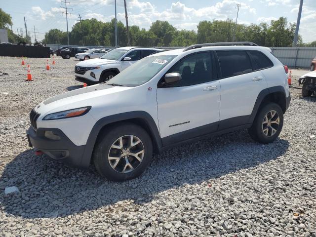 1C4PJMBB8EW173044 - 2014 JEEP CHEROKEE TRAILHAWK WHITE photo 1