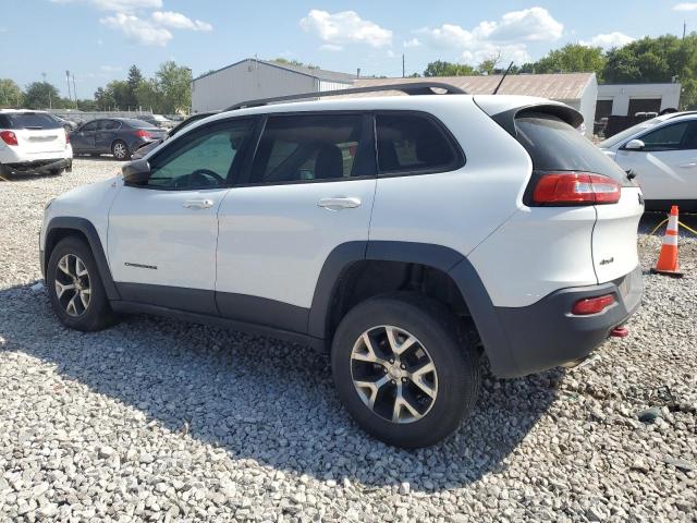 1C4PJMBB8EW173044 - 2014 JEEP CHEROKEE TRAILHAWK WHITE photo 2