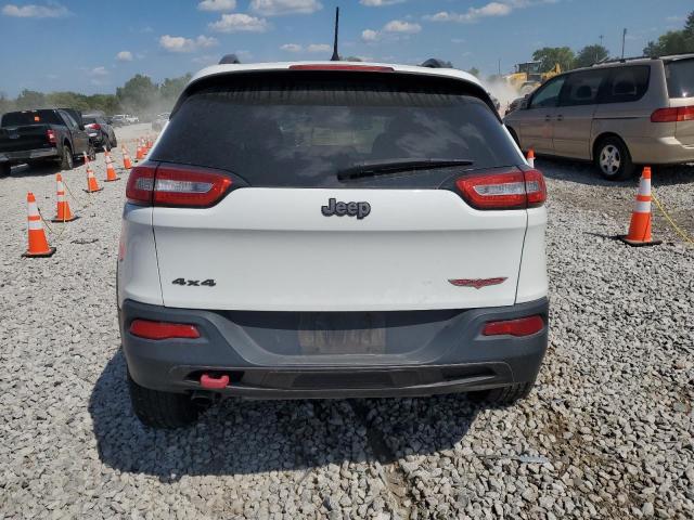 1C4PJMBB8EW173044 - 2014 JEEP CHEROKEE TRAILHAWK WHITE photo 6