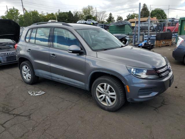 WVGAV7AX0GW533382 - 2016 VOLKSWAGEN TIGUAN S GRAY photo 4