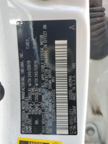 5TDJZRFH9JS549352 - 2018 TOYOTA HIGHLANDER SE Beyaz fotoğraf 14